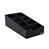 Condiment Caddy, 7 Compartments, 8.75 x 16 x 5.25, Black (VFCC169)