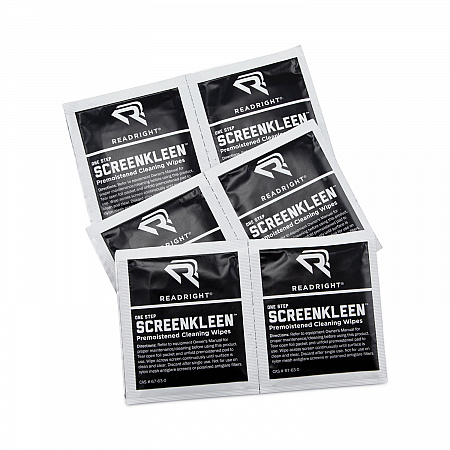 OneStep CRT ScreenKleen Cleaning Pads, Cloth, 5 x 5, Unscented, White, 100/Box (RR1309)