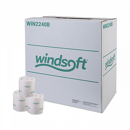 Bath Tissue, Individually Wrapped Rolls, Septic Safe, 2-Ply, White, 500 Sheets/Roll, 96 Rolls/Carton (2240B)