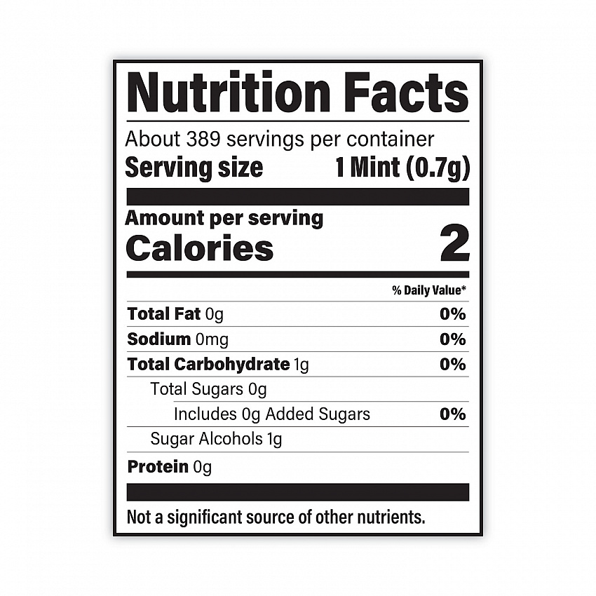 Arctic Wintergreen Mints, 1.2 oz, 8 Tins/Pack (20900489)