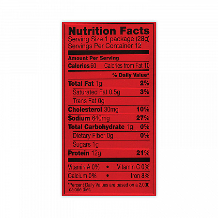 Beef Steak, Original, 1 oz, 12/Box (27800002)