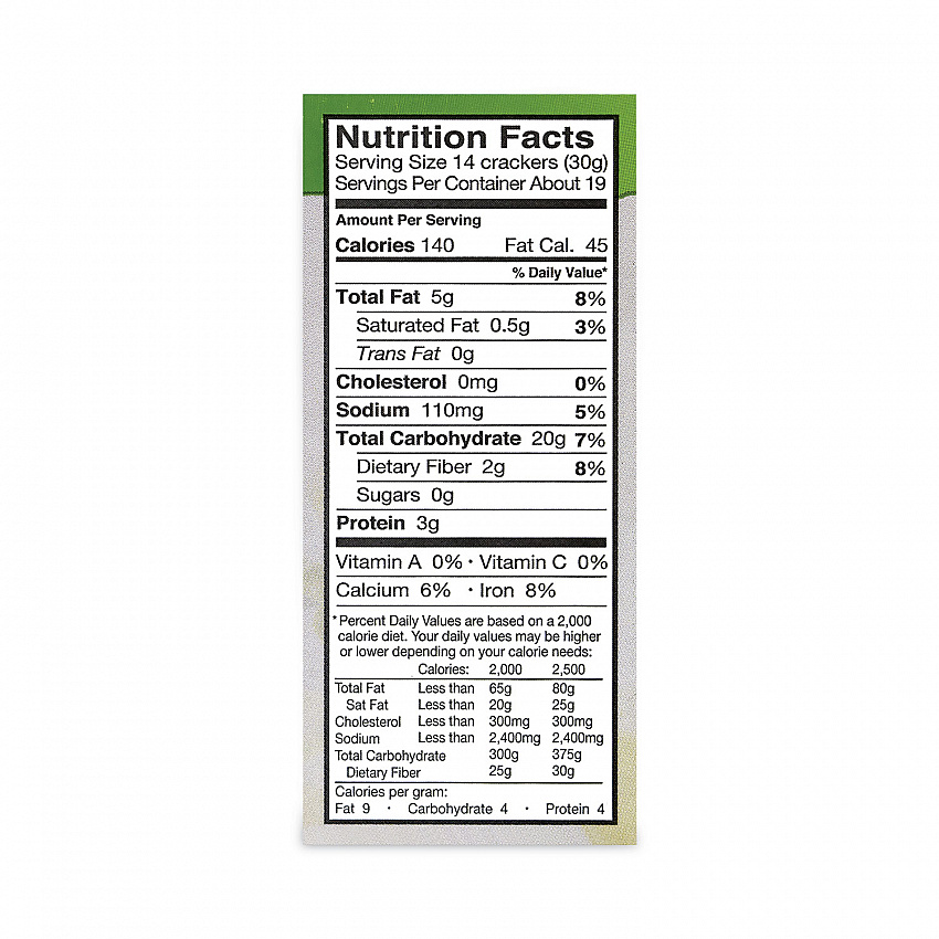 5-Seed Multi-Grain Crunchy Oven Baked Crackers, Whole Wheat, 10 oz Bag, 2 Bags/Box (22000757)