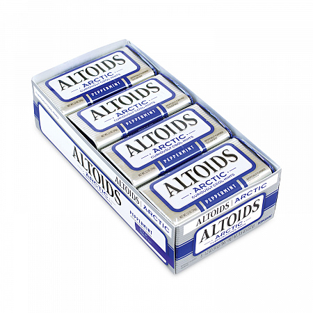 Arctic Peppermint Mints, 1.2 oz, 8 Tins/Pack (20900488)