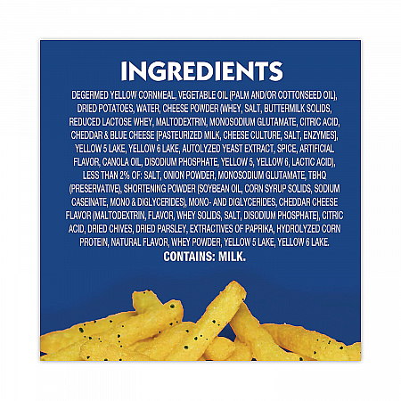 Cheddar Fries, 0.85 oz Bag, 72/Carton (20900464)