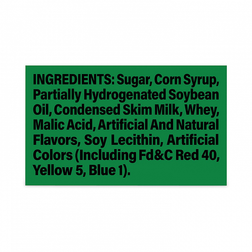Frooties, Green Apple, 38.8 oz Bag, 360 Pieces/Bag (20900088)