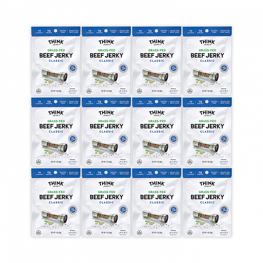 Classic Beef Jerky, 1 oz Pouch, 12/Pack (22000984)