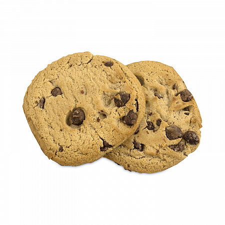 Homestyle Chocolate Chip Cookies, 2.5 oz Pack, 2 Cookies/Pack, 60 Packs/Carton (29500060)