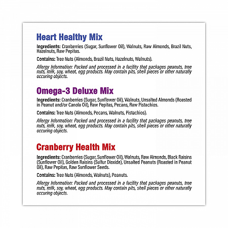Healthy Trail Mix Snack Packs, 1.2 oz Pouch, 50 Pouches/Carton (29400009)
