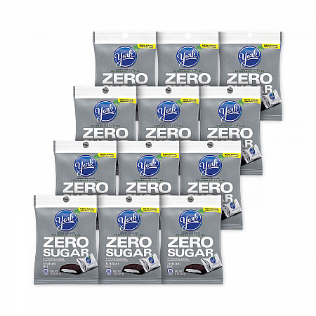 Sugar Free Peppermint Pattie, 3 oz Peg Bags, 12/Carton (24601076)