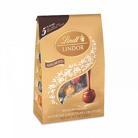 Lindor Assorted Truffles Platinum Bag, 15 oz, 36 Pieces (30101027)
