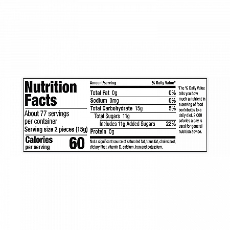 Lemon Candy, Individually Wrapped, 40.5 oz Tub, 150 Pieces (20900232)