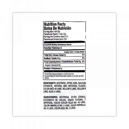 Smarties Candy Rolls, 5 lb Bag (20900009)