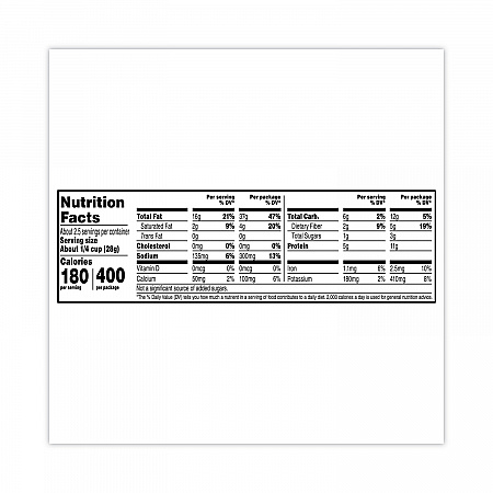 Deluxe Mixed Nuts, 2.25 oz Pouch, 8/Carton (29500005)