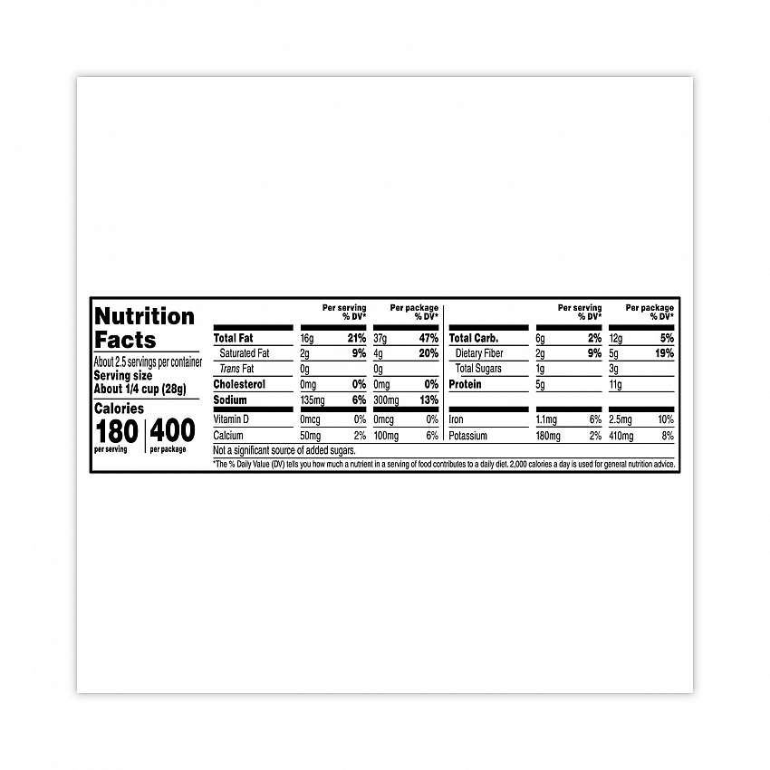Deluxe Mixed Nuts, 2.25 oz Pouch, 8/Carton (29500005)