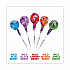 Tootsie Pops, Assorted Wild Berry Flavors, 0.6 oz Lollipops, 100/Box (20901184)