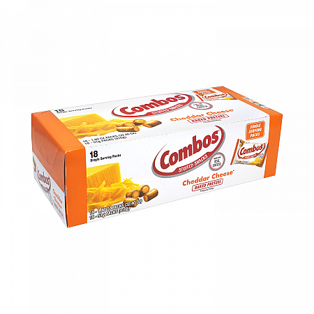 Baked Snacks, 1.8 oz Bag, Cheddar Cheese Pretzel, 18 Bags/Carton (20900409)