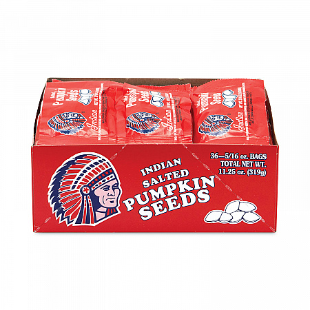 Salted Pumpkin Seeds, 0.31 oz Pouches, 36 Pouches/Pack, 2 Packs/Carton (20902590)