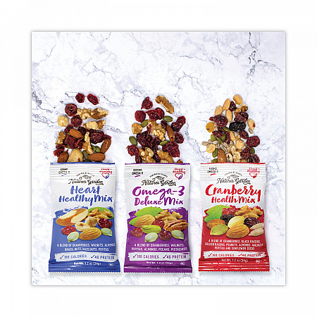 Healthy Trail Mix Snack Packs, 1.2 oz Pouch, 50 Pouches/Carton (29400009)