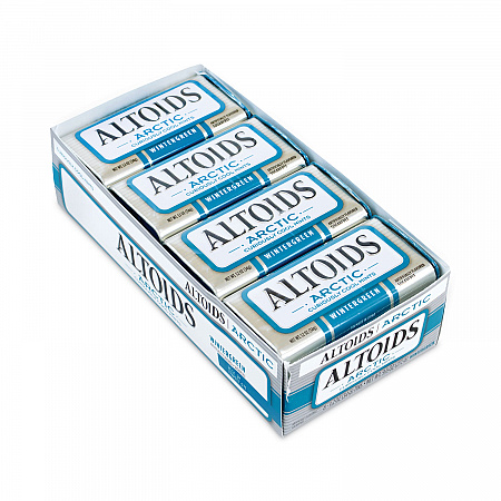 Arctic Wintergreen Mints, 1.2 oz, 8 Tins/Pack (20900489)