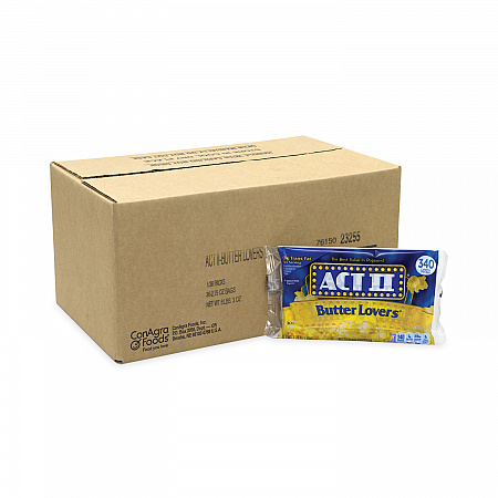 Butter Lovers Microwave Popcorn, 2.75 oz Bag, 36/Carton (20902591)