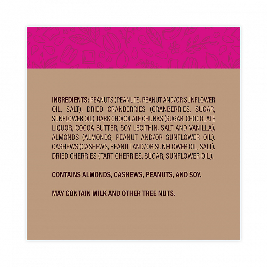 Wholesome Medley Trail Mix, 1.5 oz Bag, 16 Bags/Carton (28800013)
