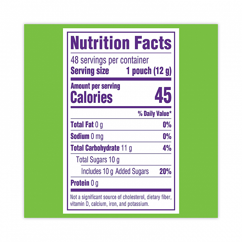 Candy, Assorted Flavors, 0.43 oz Pouches, 48/Box (20900166)