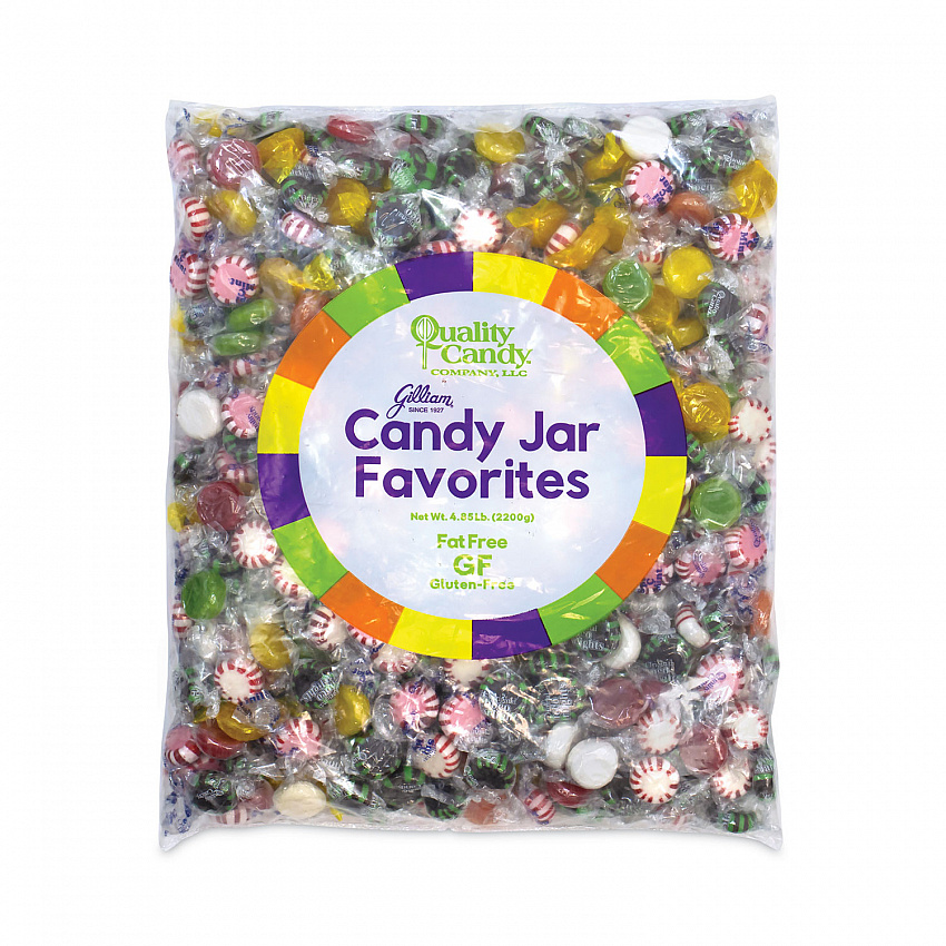 Candy Jar Favorites, Assorted Flavors, 5 lb, 90 Pieces/Jar (21000052)