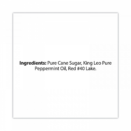 Peppermint Soft Mint Puffs, 5 lb Bag (21000050)