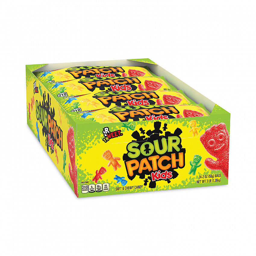 Chewy Candy, Assorted, 2 oz Bags, 24/Pack (30400006)