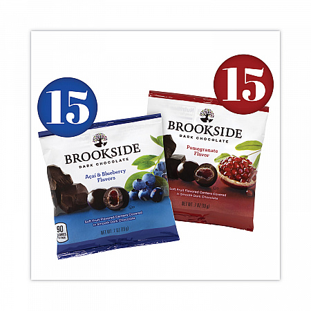 Dark Chocolate Fruit, Acai Blueberry and Pomegranate, 30 Pouches/Carton (22001031)