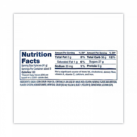 Chews Candy, Assorted Flavors, 13 oz Pouches, 4/Carton (24600300)
