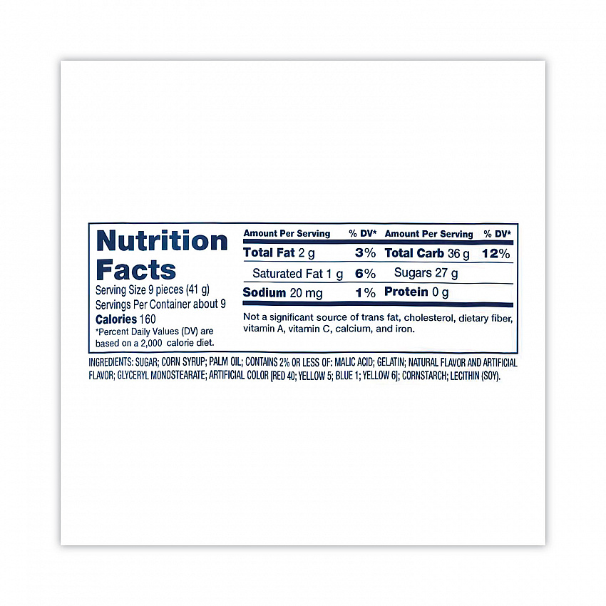 Chews Candy, Assorted Flavors, 13 oz Pouches, 4/Carton (24600300)