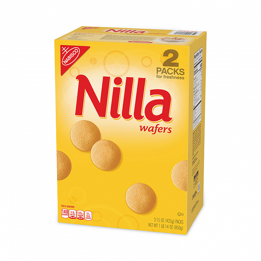 Nilla Wafers, 15 oz Box, 2 Boxes/Pack (22000427)