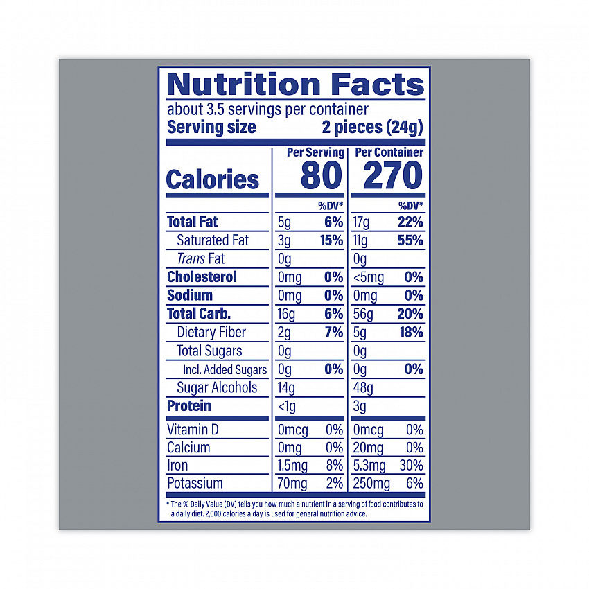Sugar Free Peppermint Pattie, 3 oz Peg Bags, 12/Carton (24601076)