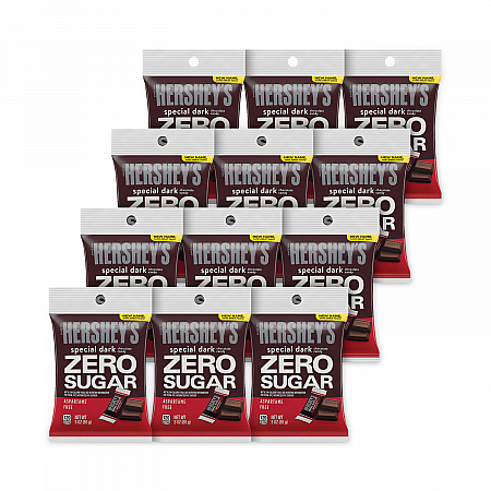 Miniatures Special Dark Sugar-Free Chocolate, 3 oz Bag, 12 Bags/Carton (24601030)