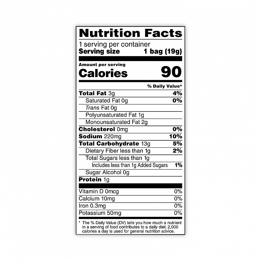 Rice Crisps, Cheddar Cheese, 0.67 oz Bag, 60 Bags/Carton (29500051)
