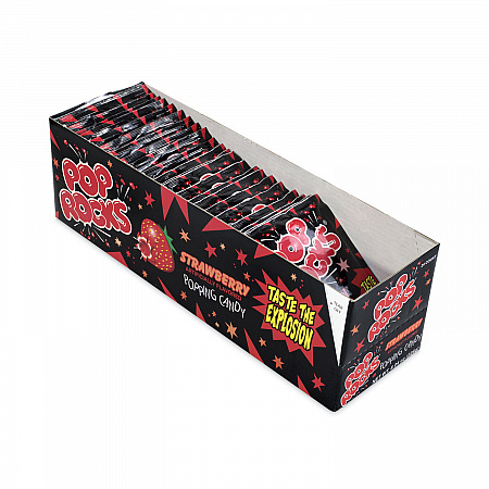Sugar Candy,Strawberry, 0.33 oz Pouches, 24/Carton (20900231)
