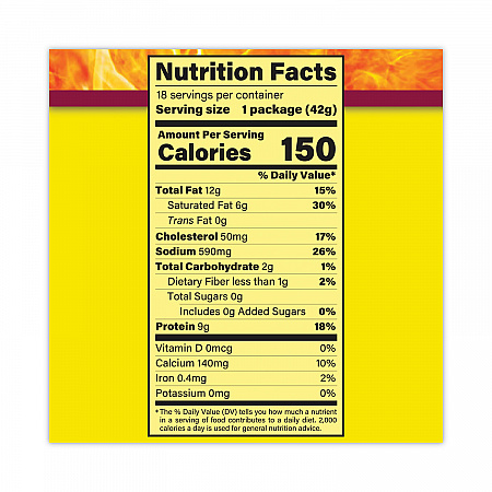 Pepperoni and Cheese Meat Sticks, 1.5 oz, 18/Carton (20900655)