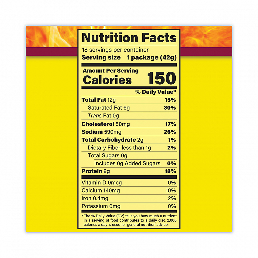 Pepperoni and Cheese Meat Sticks, 1.5 oz, 18/Carton (20900655)