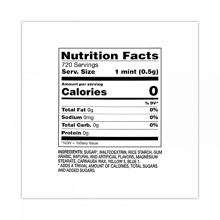 Breath Mints, Wintergreen, 1.7 oz Bottle, 12 Bottles/Carton (24100012)
