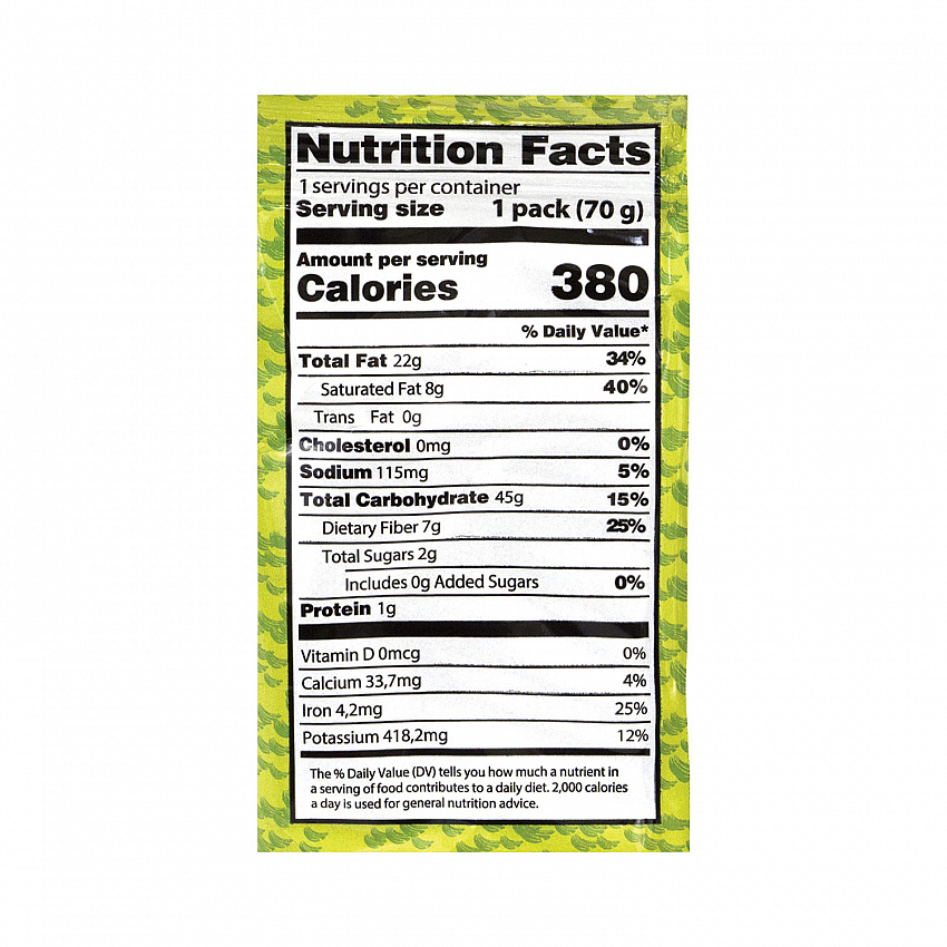 Platanitos Plantain Chips, 2.5 oz Pack, 30 Packs/Carton (20902612)