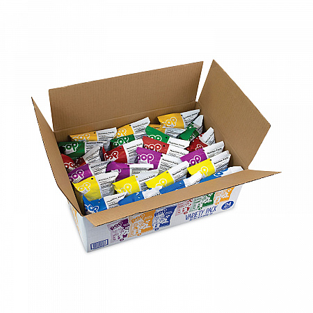 Kettle Cooked Popcorn Variety Pack, Assorted Flavors, 1 oz Bag, 24/Carton (20902646)