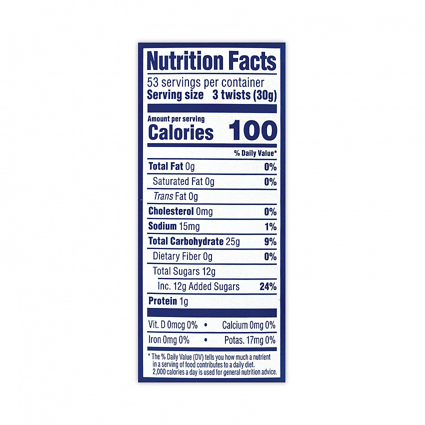 Original Red Twists, 3.5 lb Tub (20906016)