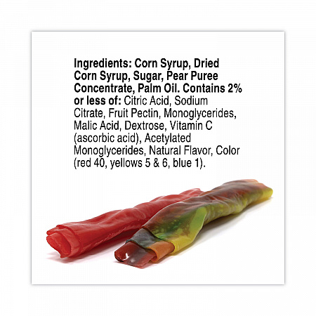 Fruit Roll-Ups Fruit Snacks, Strawberry and Tropical Tie-Dye Flavors, 0.5 oz, 72 Pouches/Carton (22001037)