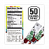 Fruit Roll-Ups Fruit Snacks, Strawberry and Tropical Tie-Dye Flavors, 0.5 oz, 72 Pouches/Carton (22001037)