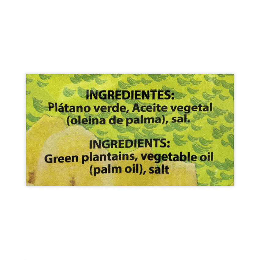 Platanitos Plantain Chips, 2.5 oz Pack, 30 Packs/Carton (20902612)
