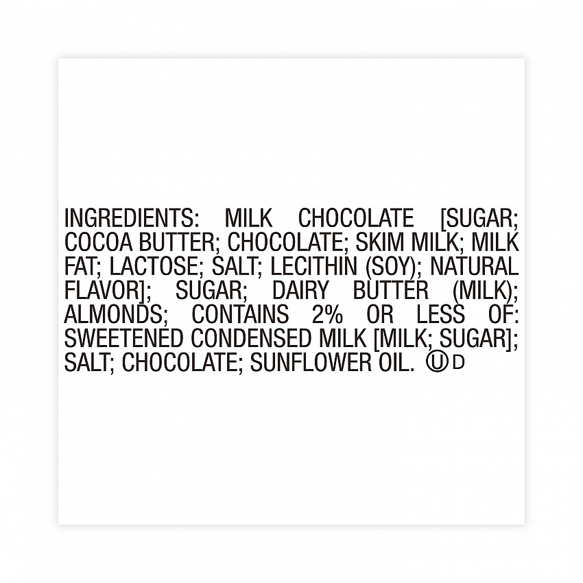 Candy Bar, 1.4 oz Bar, 18/Carton (20902450)