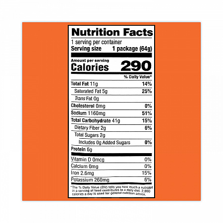 Cup Noodles, Chicken, 2.25 oz Cup, 24 Cups/Carton (22000498)