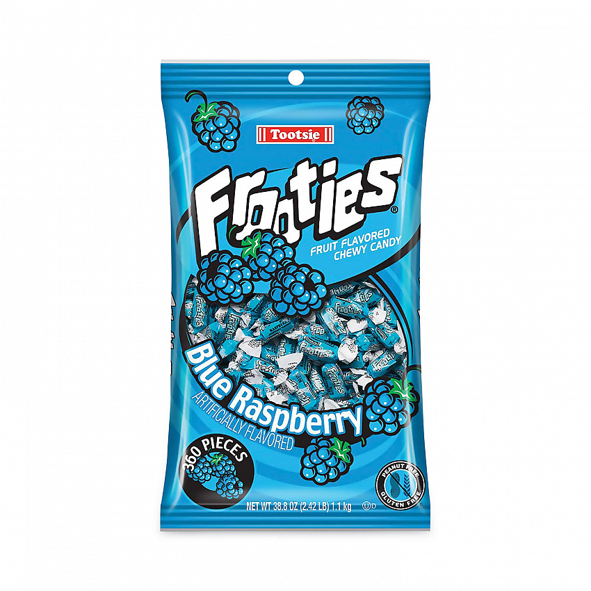 Frooties, Blue Raspberry, 38.8 oz Bag, 360 Pieces/Bag (20900086)