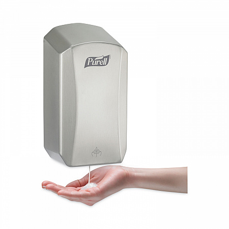 LTX Behavioral Health Dispenser, 1,200 mL, 6.54 x 4.1 x 11.22, Stainless Steel (192601CT)